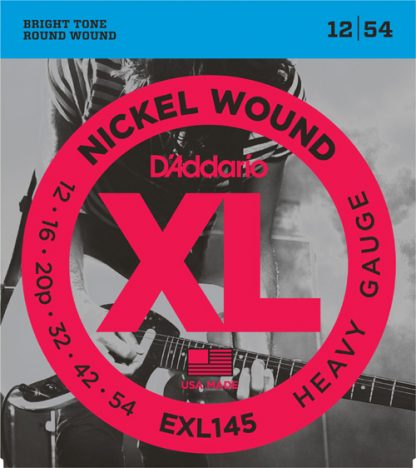 D'Addario  EXL145  sähkökitaran kielet 12-54