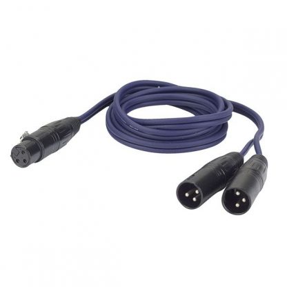 DAP FL39150 XLR-naaras / 2 X XLR-uros Y-johto