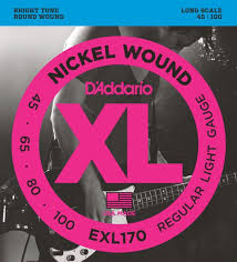D'Addario EXL170 basson kielet 45-100