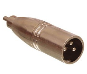 Valueline XLR-uros / RCA-naaras adapteri