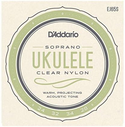 D'Addario EJ65S sopraanoukulelen kielet