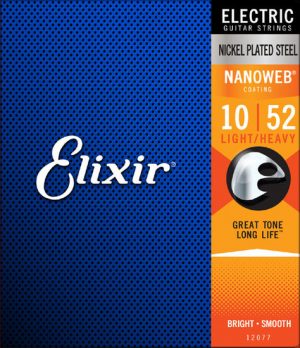 Elixir Nanoweb sähkökitaran kielet  10-52