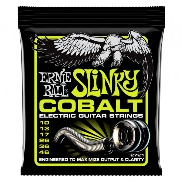Ernie Ball EB2721 Cobalt Power Slinky 10-46
