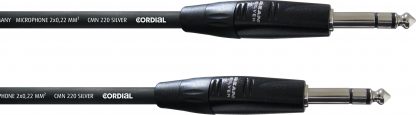 Cordial CIM09VV 6.3mm TRS / 6.3mm TRS 0.9m
