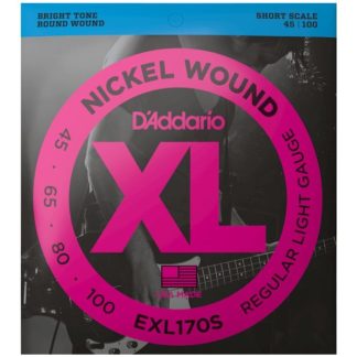 D'Addario EXL170S  45-100 Short Scale basson kielet