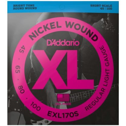 D'Addario EXL170S  45-100 Short Scale basson kielet
