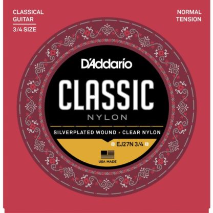 D'Addario EJ27N 3/4 klassisen kielet