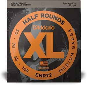 D'Addario ENR72  Half Round basson kielet 45-100
