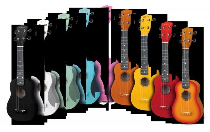 Reno RU150WHT sopraanoukulele valkoinen - Image 3