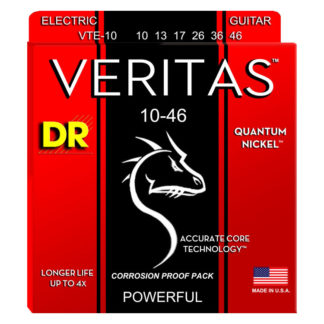DR Strings Veritas  VTE-10 sähkökitaran kielet 10-46