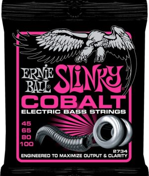 Ernie Ball EB2734 Cobalt Super Slinky Bass 45-100