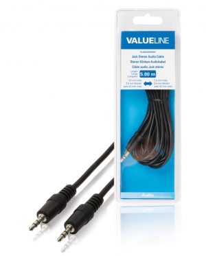 Valueline 3.5mm TRS / 3.5mm TRS 5m