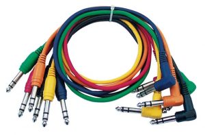 DAP FL1530 TRS/TRS patch cable välijohto kulma/suora 0.3m