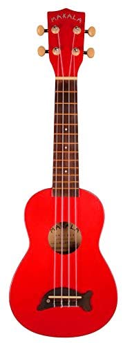 Kala MK-SD/CAR Dolphin Candy Apple Red sopraanoukulele