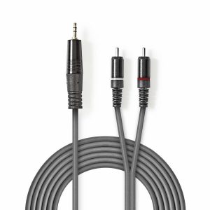 Nedis 3.5mm TRS / 2 x RCA 1.5m