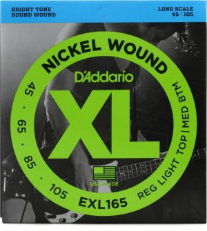D'Addario EXL165 basson kielet 045-105