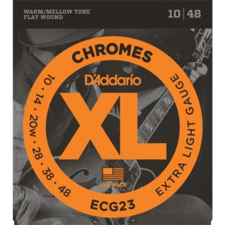 D'Addario ECG23  flatwound sähkökitaran kielet 10-48