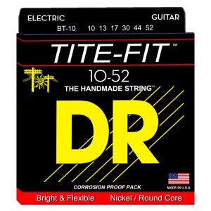 DR Strings Tite-Fit BT10  sähkökitaran kielet 10-52