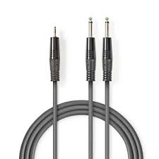 Nedis 3.5mm TRS /  2 x 6.3mm 5m