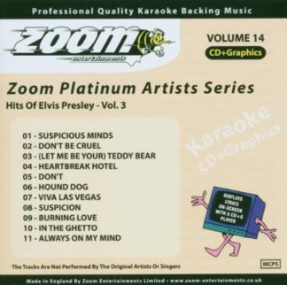 Karaoke CD-G, Hits of Elvis Presley vol.3
