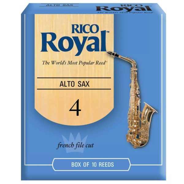 Rico Royal alttosaksofonin lehti 4