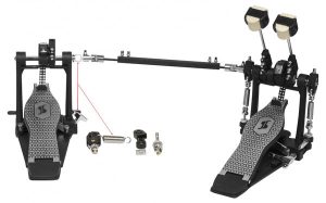 Stagg PPD52 bassorummun tuplapedaali