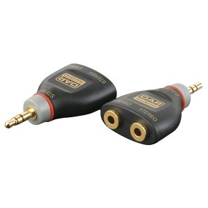 DAP XGA15 3.5mm TRS  / 2 x 3.5mm TRS-naaras Y-adapteri