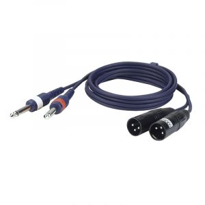 DAP FL44150 2 x XLR-uros / 2 x 6.3mm TS 1.5m