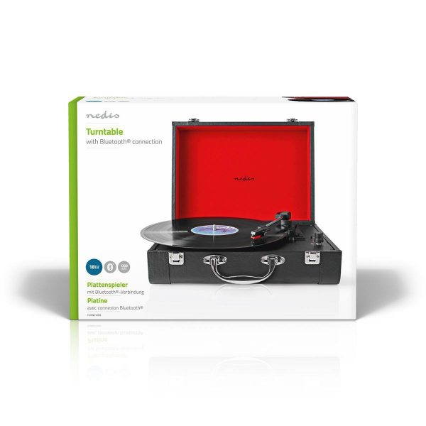 Nedis TURN210BK levysoitin  BT 18W USB kantolaukku musta