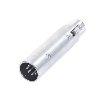 Omnitronic  XLR-uros 5-pin / XLR-naaras 3-pin adapteri