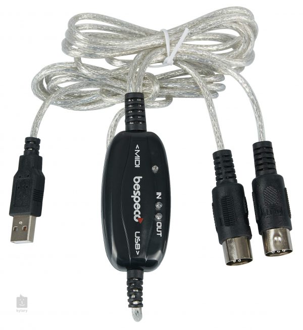 Bespeco BMUSB100 USB-Midi interface - Image 2