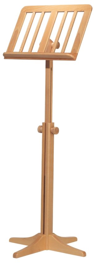 K&M 116/1 puinen nuottiteline pyökki-beech