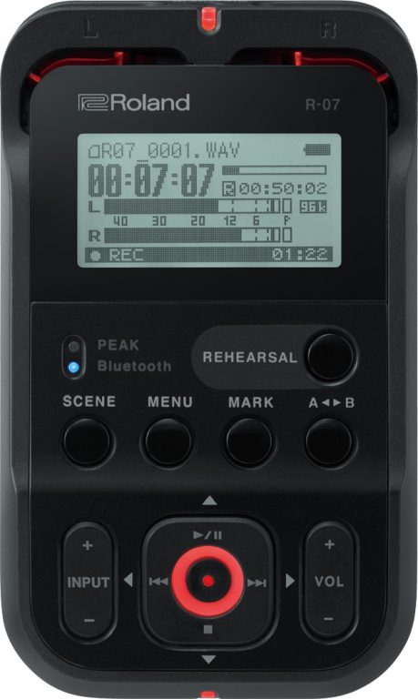 Roland R-07 tallennin, musta - Image 2
