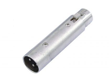 Omnitronic XLR-uors 3pin / XLR-naaras 5pin adapteri - Image 2
