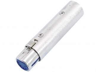 Omnitronic XLR-uors 3pin / XLR-naaras 5pin adapteri