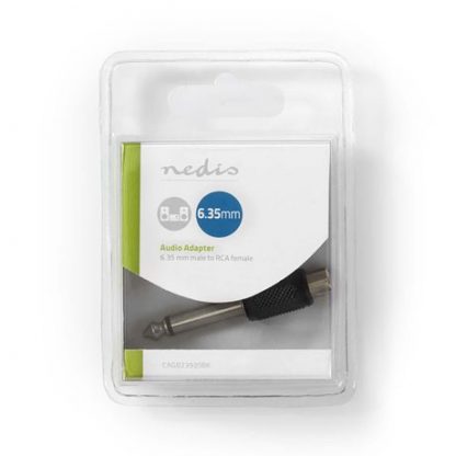Nedis RCA naaras / 6.35mm uros TS adapteri - Image 2