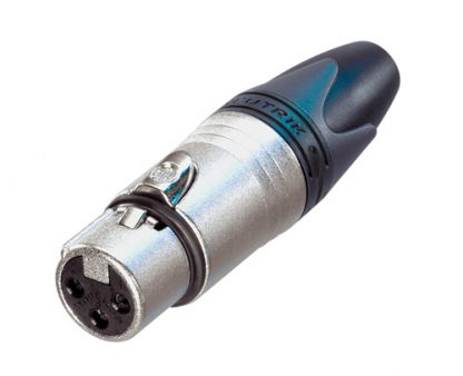 Neutrik NC3FXX XLR-naaras kirkas