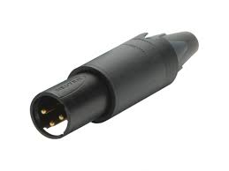 Neutrik NC3FMCB XLR-uros & XLR-naaras