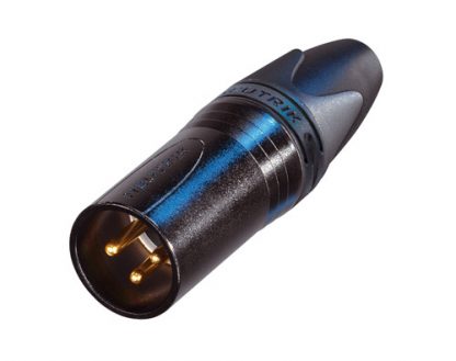 Neutrik NC3MXX-B XLR-uros