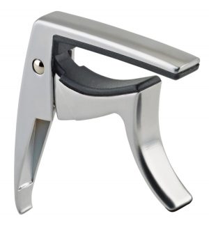 K&M 30920 ukulelen capo matta kromi