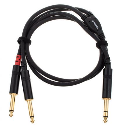 Cordial CFY3VPP 6.3mm TRS / 2 x 6.3mm TS 3m