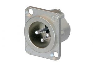 Neutrik NC3MD-LX XLR-uros D-size runkoliitin