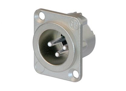 Neutrik NC3MD-LX XLR-uros D-size runkoliitin