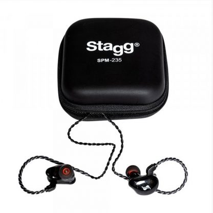 Stagg SPM235TR Dual Drive in-ear kuulokkeet Transparent - Image 3