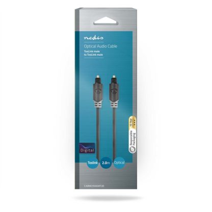 Nedis Toslink / Toslink optinen kaapeli 2m - Image 3