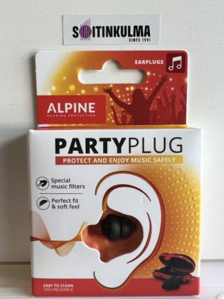 Alpine PartyPlug korvatulpat musta