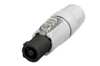 Neutrik NAC3FCB-1 powerCON OUT harmaa johtoliitin
