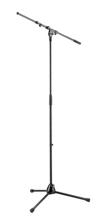 K&M 210/9B mikrofoniteline puomilla musta