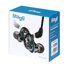 Stagg SPM235BK Dual Drive in-ear kuulokkeet