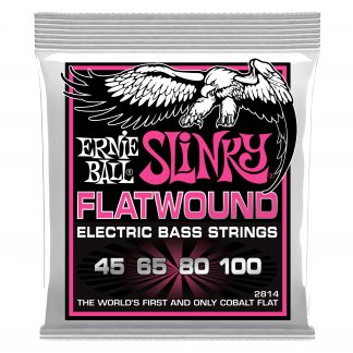 Ernie Ball EB2814  45-100 Flatwound Cobalt Superslinky
